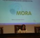 Teresa Ribera, en la presentación del modelo MORA. Foto. MARM