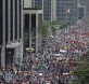 Marcha popular por el clima del pasado domingo en Nueva York http://www.weather.com/