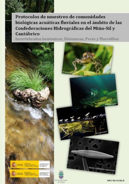Protocolos de muestreo de comunidades biológicas acuáticas fluviales en el ámbito de las Confederaciones Hidrográficas del Miño-Sil y Cantábrico