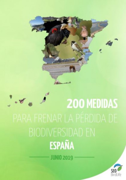 200 medidas para  frenar la perdida de biodiversidad españa