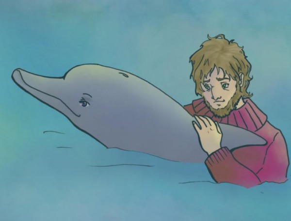 El delfín bondadoso