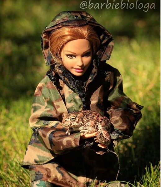 Una de las fotografías publicadas por Barbie Bióloga