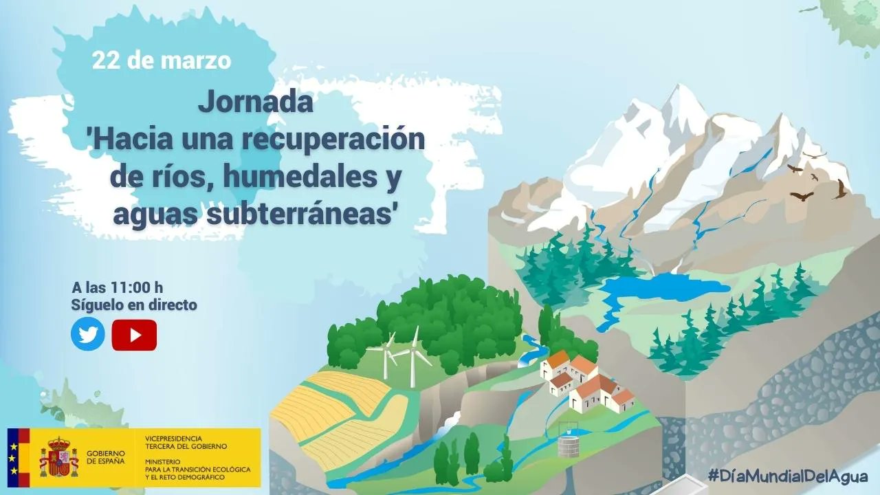 Jornada del Día Mundial del Agua “Hacia una recuperación de ríos, humedales y aguas subterráneas”.