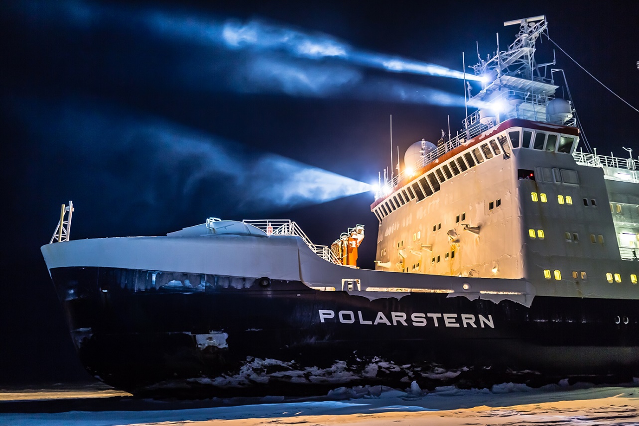 El rompehielos alemán Polarstern, que transporta a la expedición MOSAIC. / Instituto Alfred Wegener