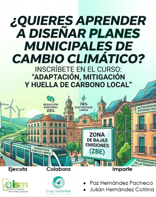 Planes municipales de cambio climático como salida profesional ambiental