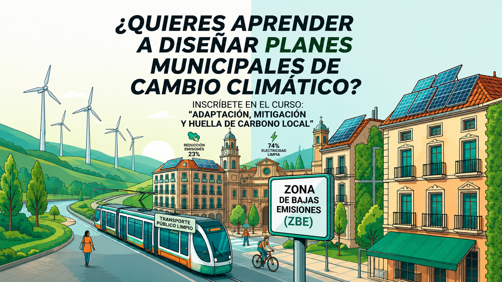 Planes municipales de cambio climático