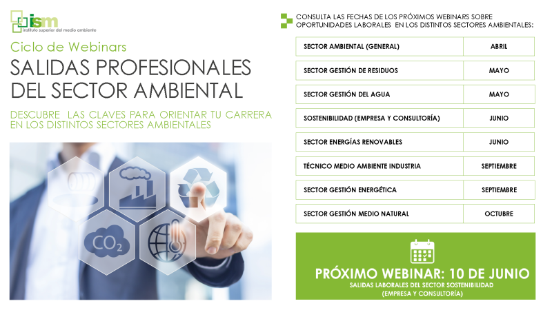 webinar salidas laborales sostenibilidad