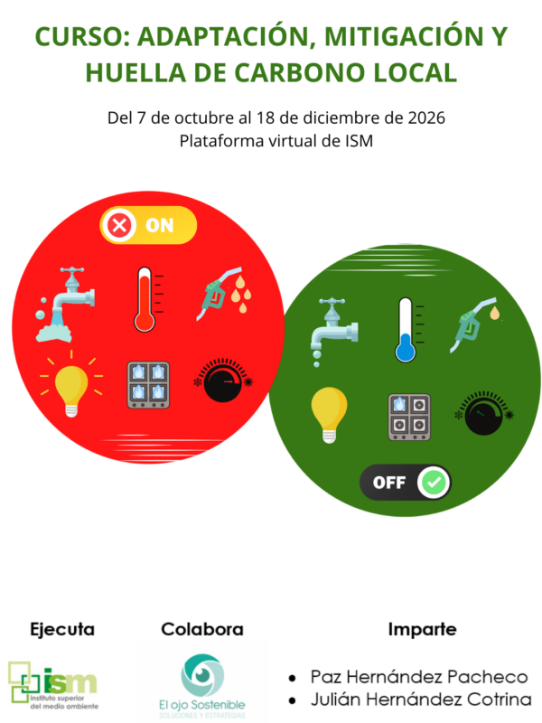 Curso de adaptación, mitigación y huella de carbono local para municipios